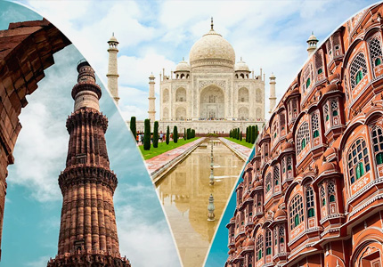 Jammu to Rajasthan Golden Triangle Tour (Jaipur, Agra, Delhi)